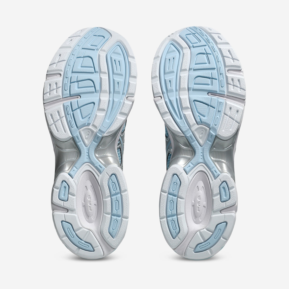 Asics GEL-1130 Faded Denim Pure Silver, vue de détail