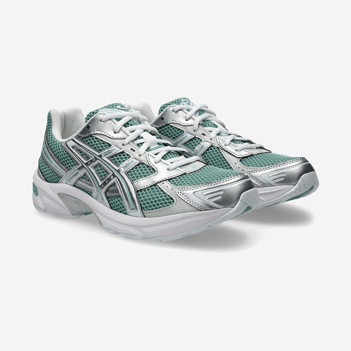 Asics GEL-1130 Verdigris Pure Silver, vue de profil