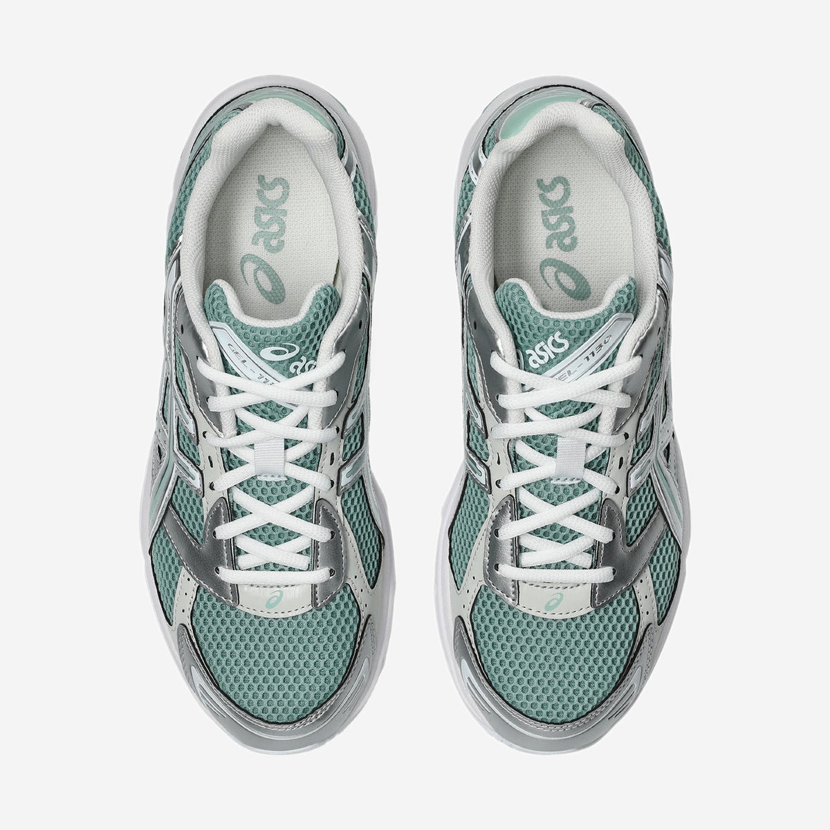 Asics GEL-1130 Verdigris Pure Silver, vue de dos