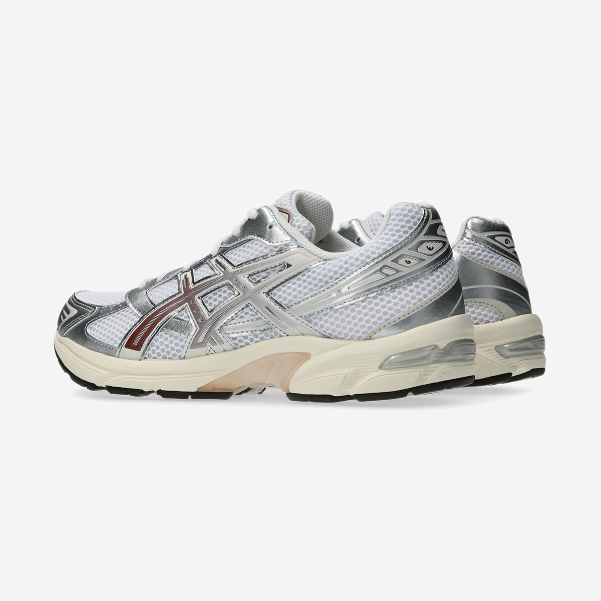 Asics GEL-1130 White Rusted Rock, vue de trois-quarts
