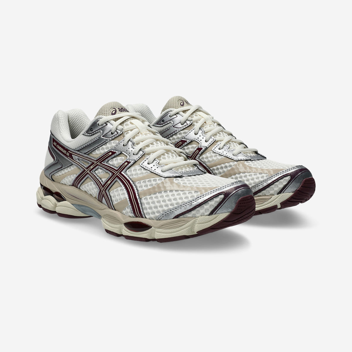 Asics GEL-Cumulus 16 Cream Beniimo Purple, vue de profil