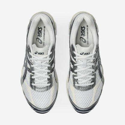 Asics GEL-Cumulus 16 Cocoa Powder Pure Silver, vue de dessus