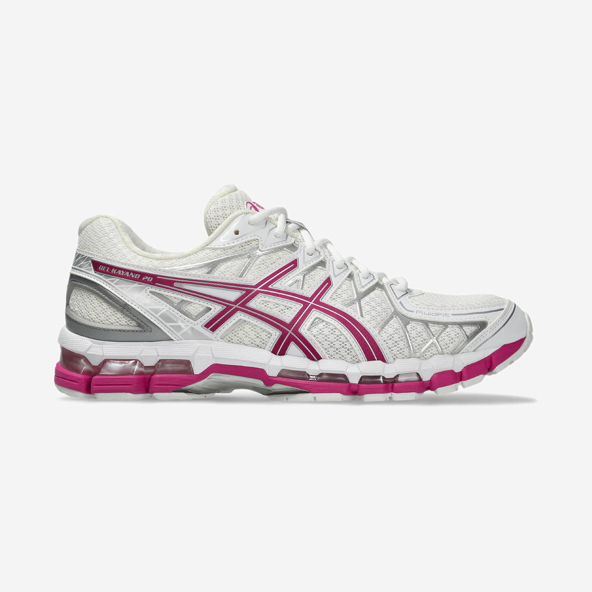 Asics GEL-Kayano 20 White Raspberry, sneaker GEL-Kayano 20, disponible chez Size à Ajaccio