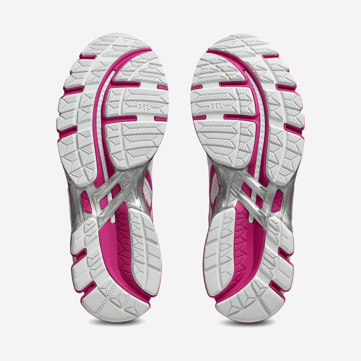 Asics GEL-Kayano 20 White Raspberry, vue de dessus