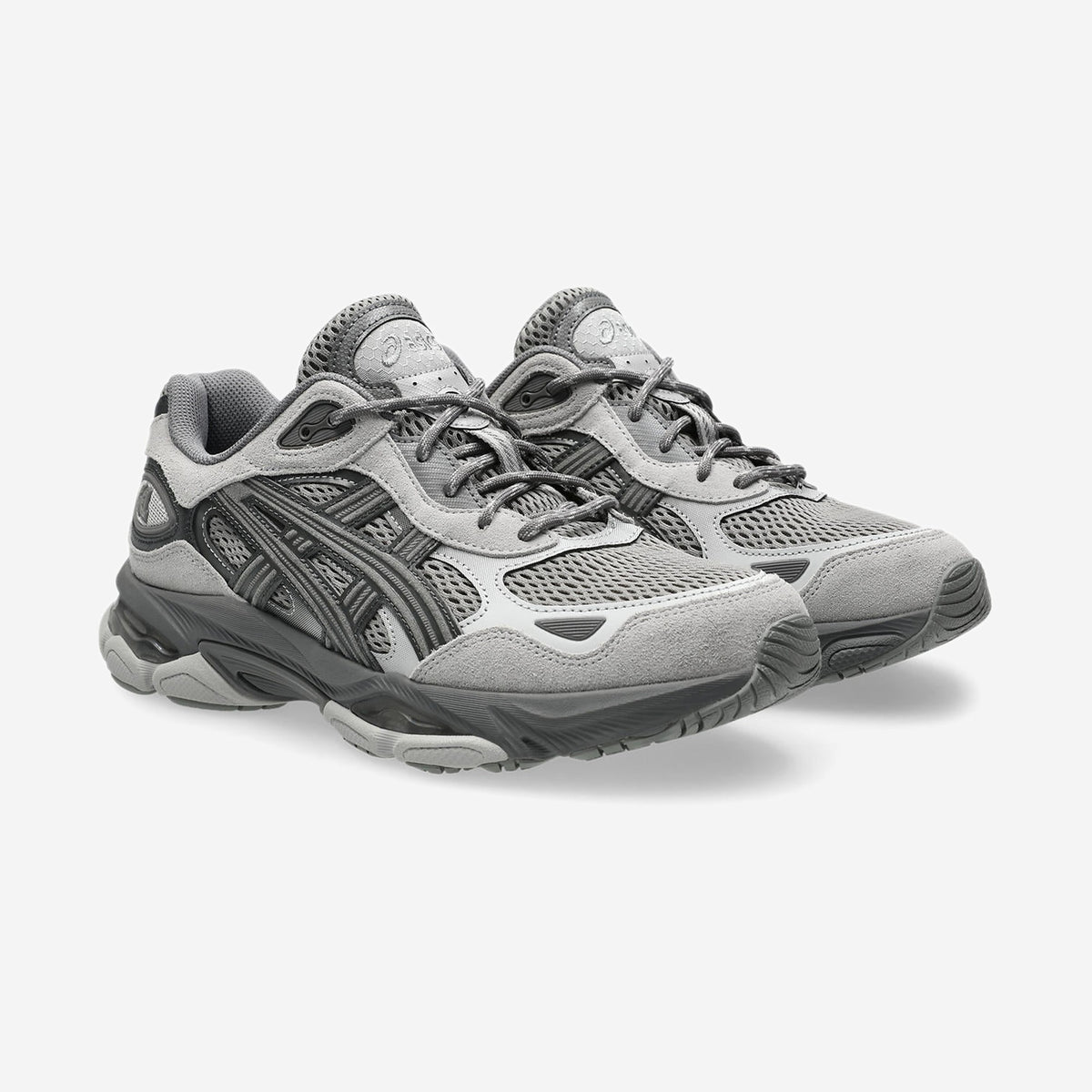 Asics GEL-NYC 2.0 Clay Grey Cement Grey, vue de profil