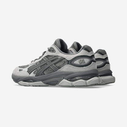 Asics GEL-NYC 2.0 Clay Grey Cement Grey, vue de trois-quarts