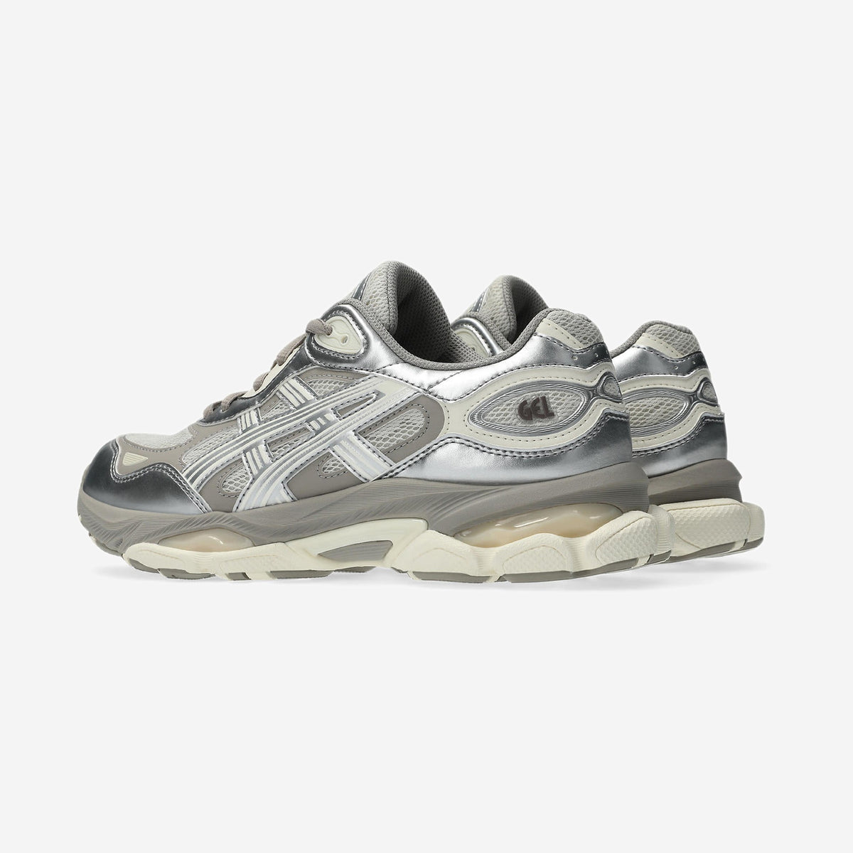 Asics GEL-NYC 2.0 Smoke Grey Pure Silver, vue de trois-quarts