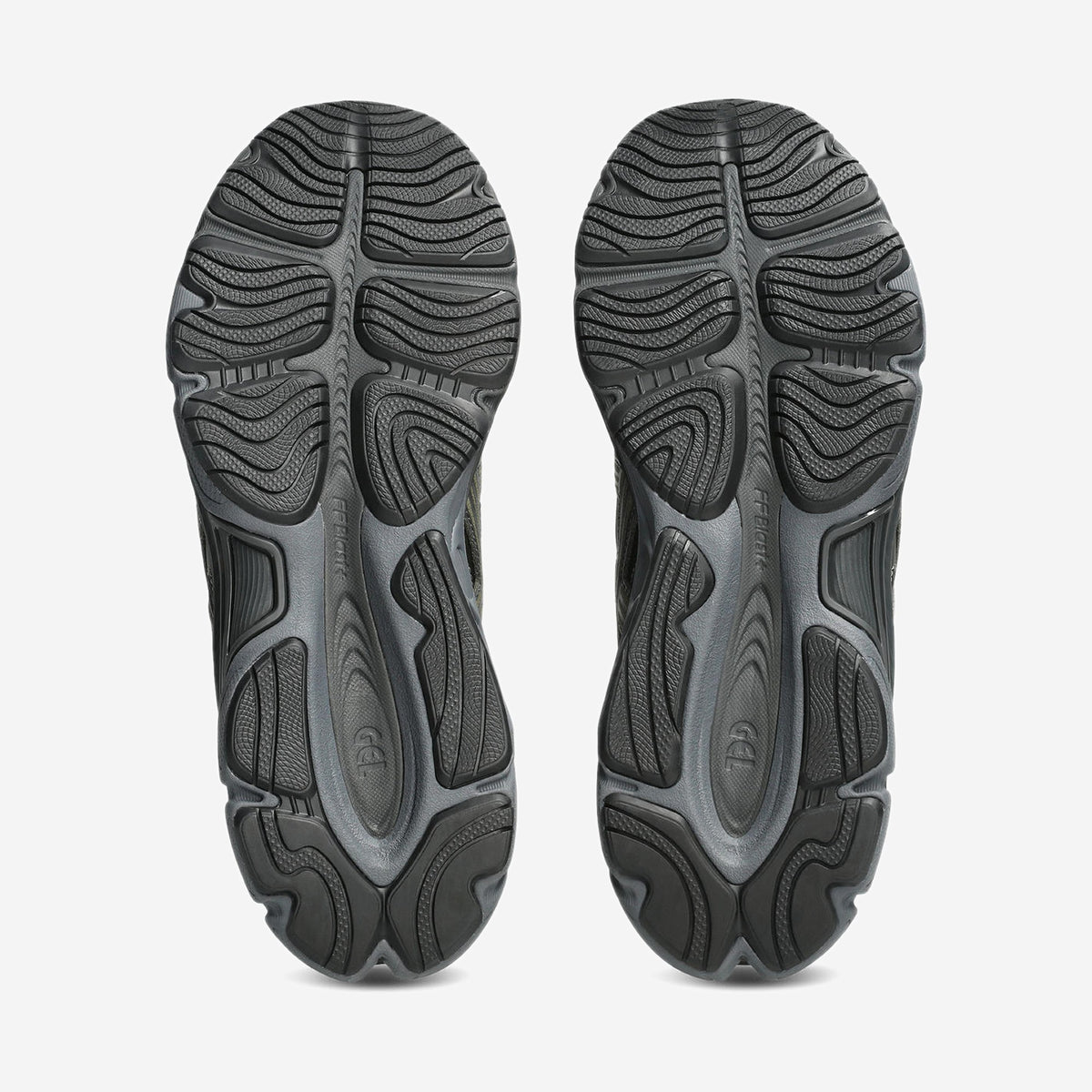 Asics GEL-NYC 2.0 Graphite Grey Loden Green, vue de dessus