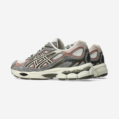 Asics GEL-NYC Birch Driftwood, vue de trois-quarts