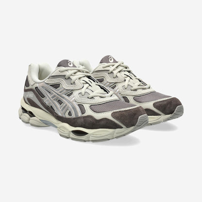 Asics GEL-NYC Cocoa Powder Pure Silver, vue de profil