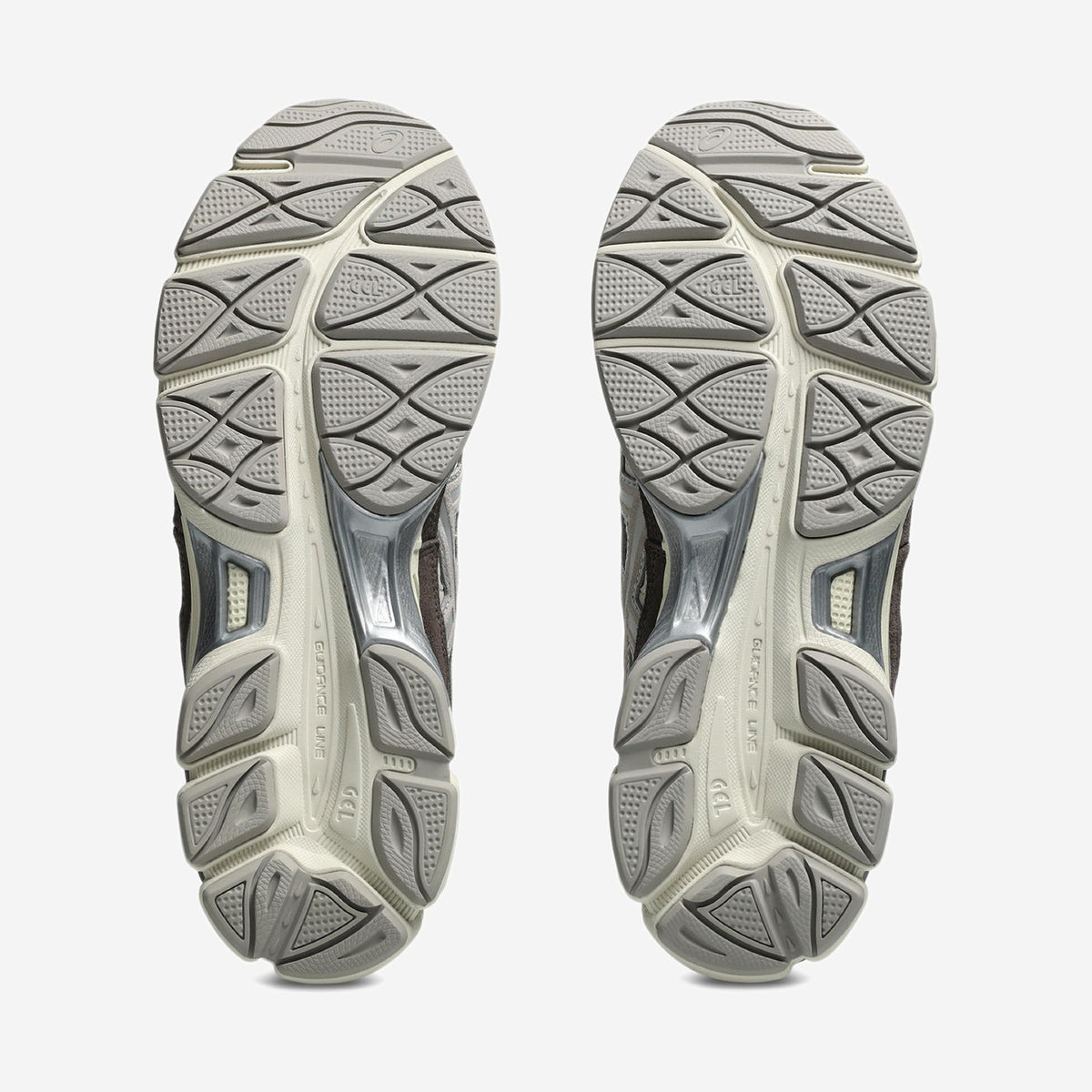 Asics GEL-NYC Cocoa Powder Pure Silver, vue de dessus