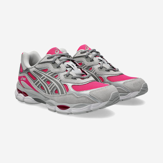 Asics GEL-NYC Pink Glo Concrete, vue de profil