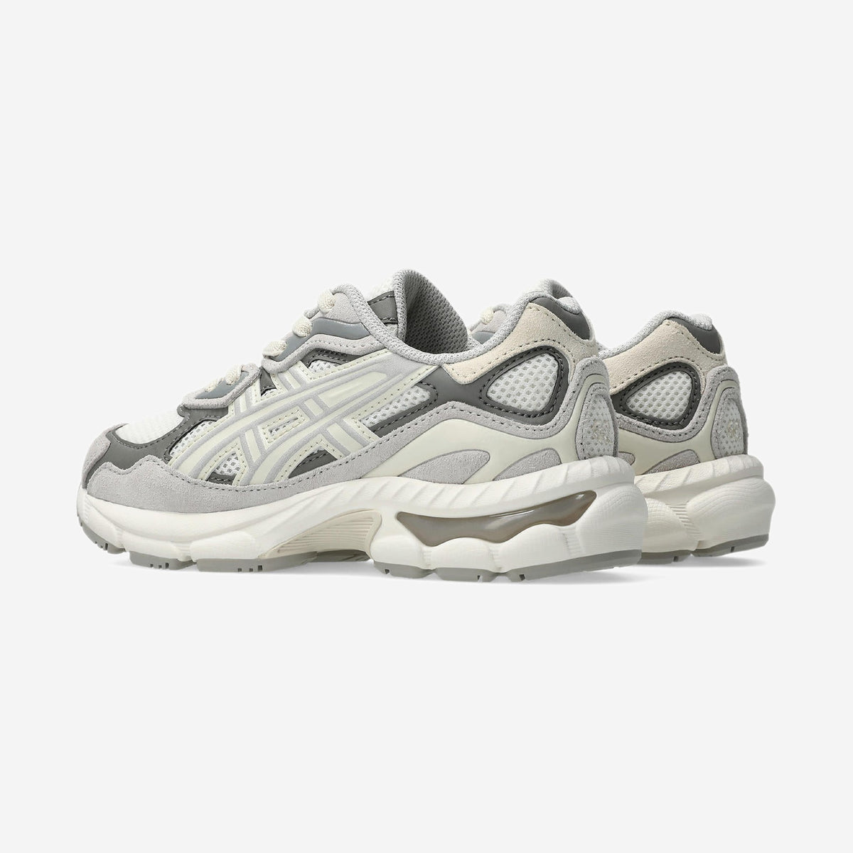 Asics GEL-NYC PS Cream Oyster Grey, vue de trois-quarts