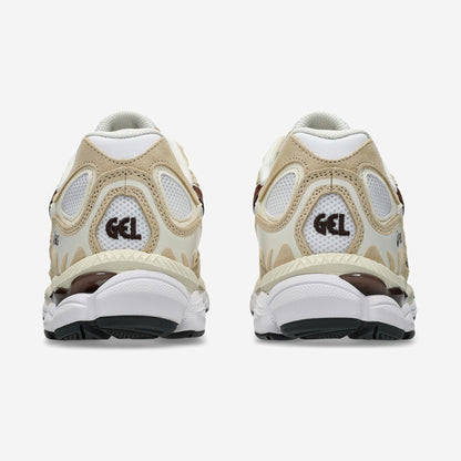 Asics GEL-NYC White Roasted Coffee, vue de dos