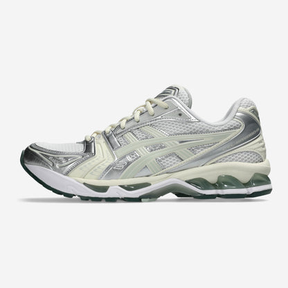 Asics GEL-Kayano 14 White Light Sage, profil intérieur, disponible chez Size à Ajaccio