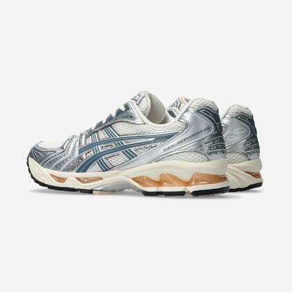 Asics GEL-Kayano 14 Cream Ironclad, vue de trois-quarts