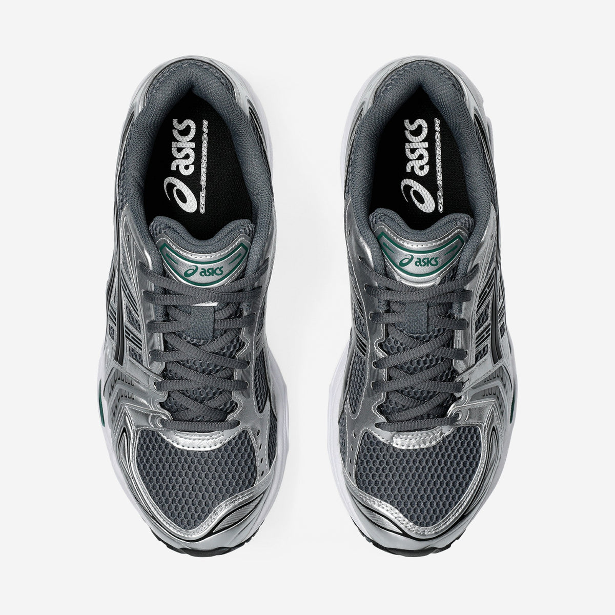 Asics GEL-Kayano 14 Metropolis Jasper Green, vue de détail