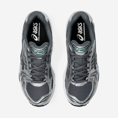 Asics GEL-Kayano 14 Metropolis Jasper Green, vue de détail