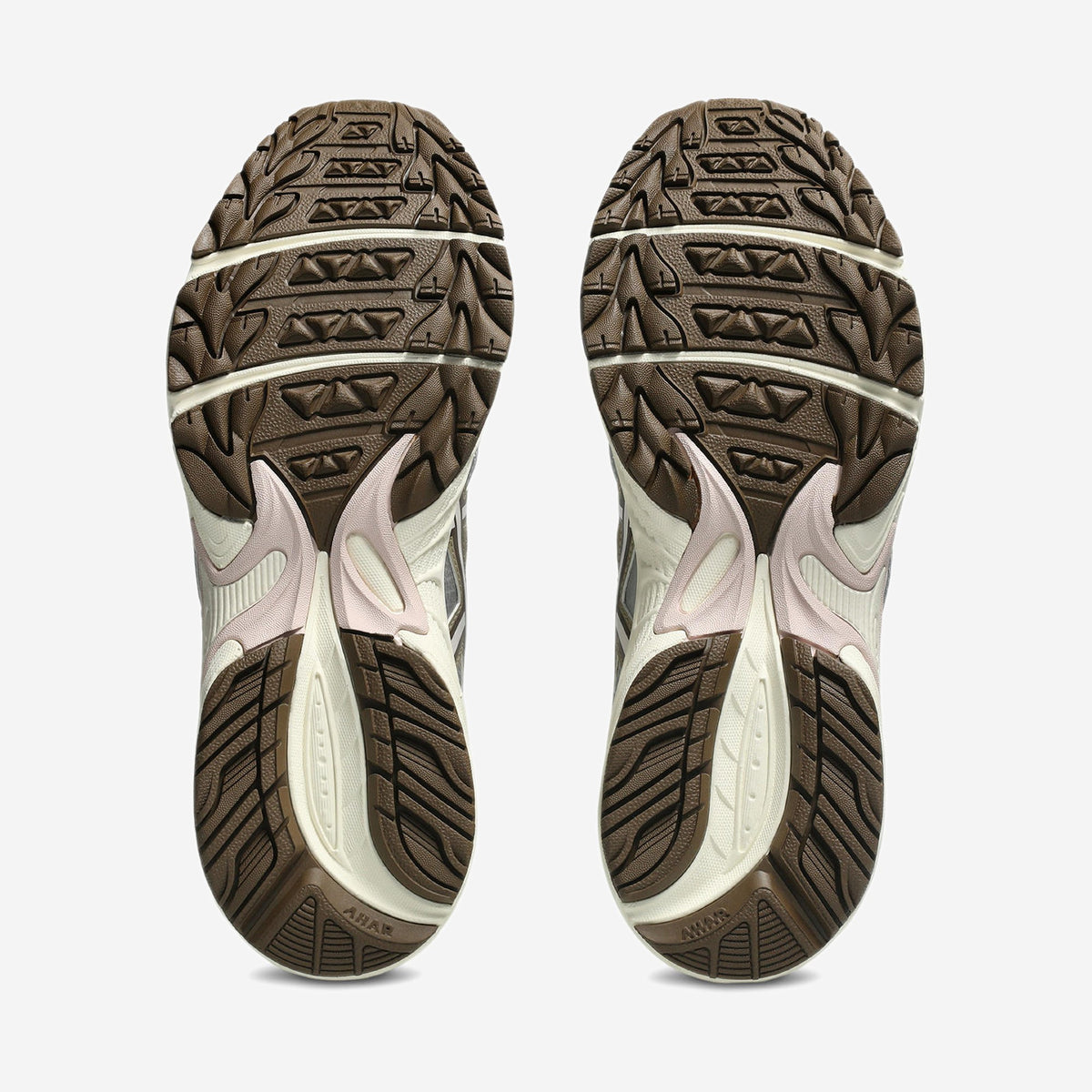 Asics VentX Driftwood Pure Silver, vue de dessus