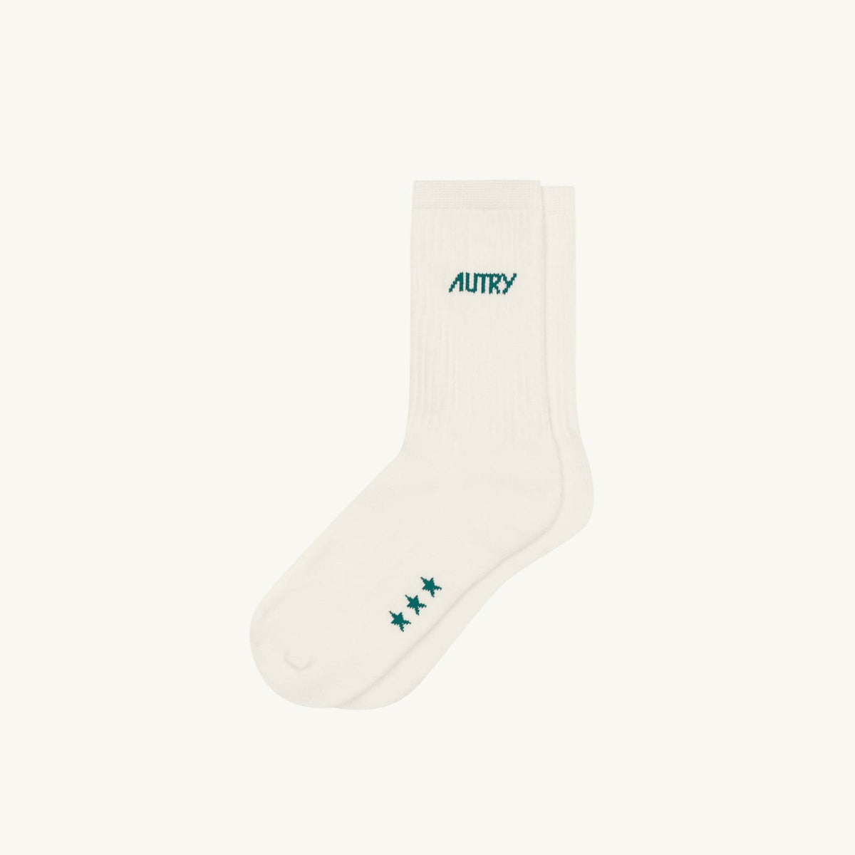 Autry Chaussettes Stars Cream Green, vue 1