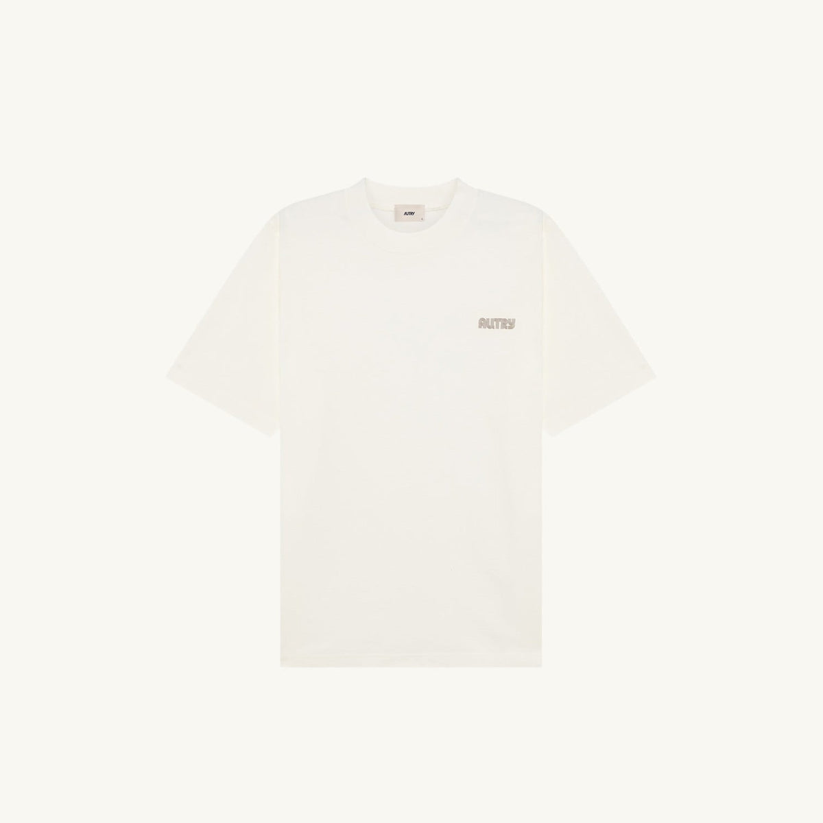 Autry T-shirt Record Alabaster, vue 1
