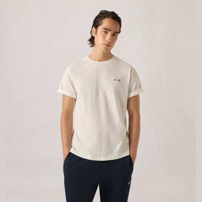 Autry T-shirt Logo Multicolore Alabaster, vue 3