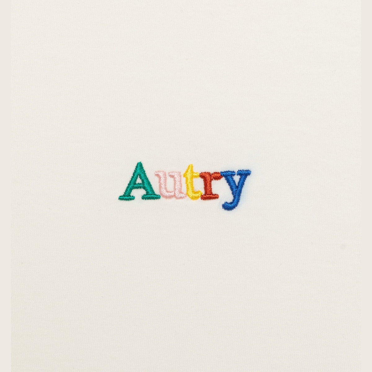 Autry T-shirt Logo Multicolore Alabaster, vue 6
