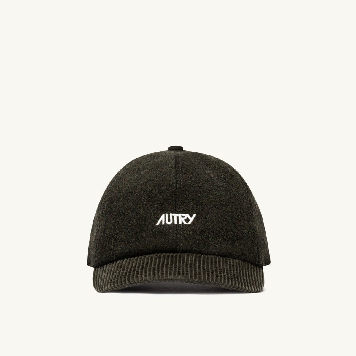 Autry Casquette en laine Grey Dark Olive, vue 1
