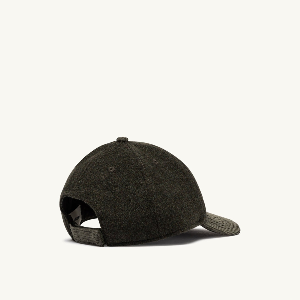 Autry Casquette en laine Grey Dark Olive, vue 2
