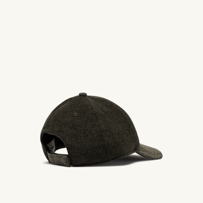 Autry Casquette en laine Grey Dark Olive, vue 2