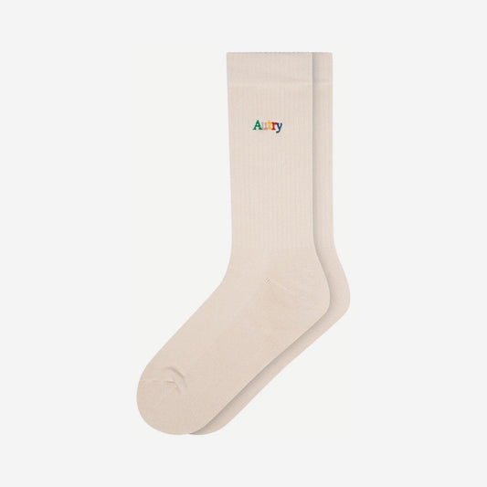 Autry Chaussettes Logo Multicolore Alabaster, vue 1