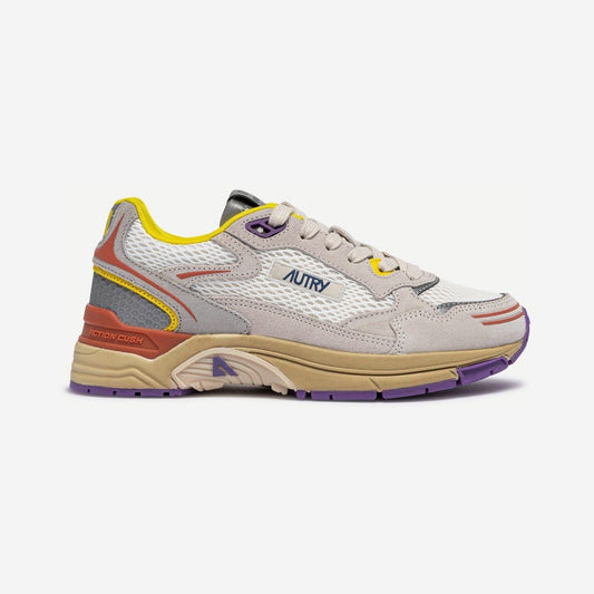 Autry Hyperway CI02, blanc et touches multicolores, vue 1
