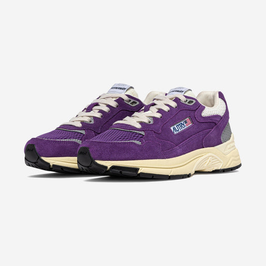 Autry Hyperway UM02 vue de profil, violet et gris