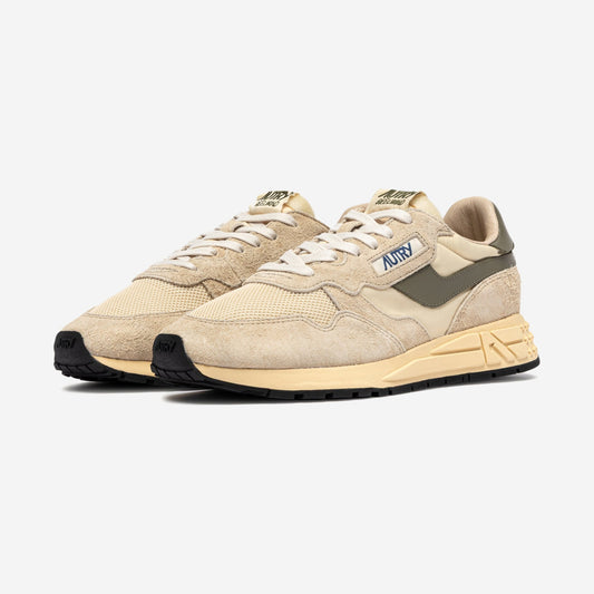 Autry Reelwind UT62 vue de profil, beige sable et kaki