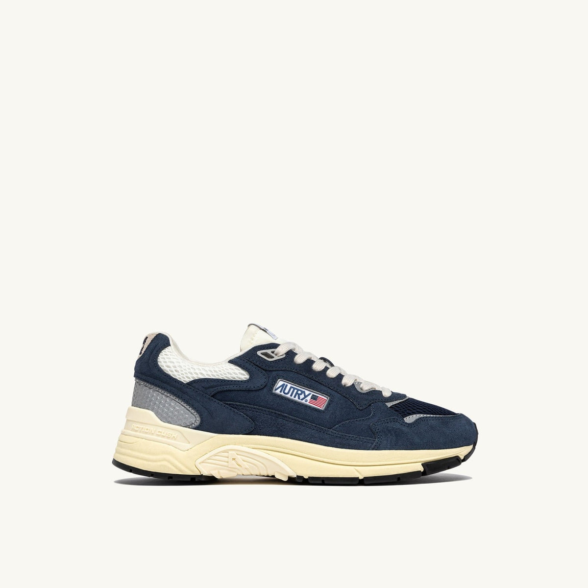 Autry Hyperway UM01, bleu marine et crème, vue 1