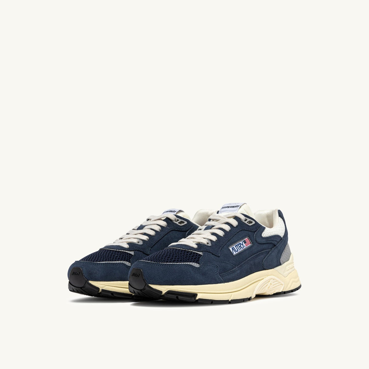 Autry Hyperway UM01, bleu marine et crème, vue 2