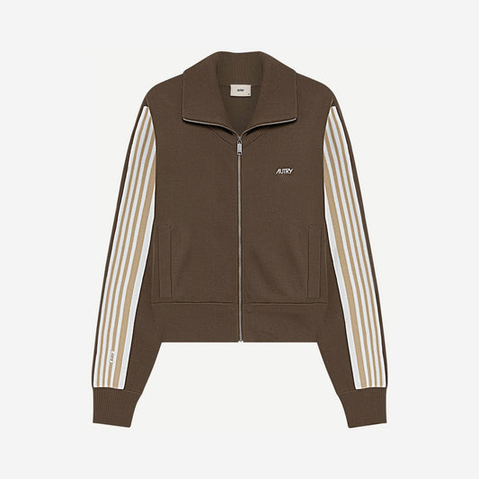 Autry Veste en maille zippée Oxide, vue 1