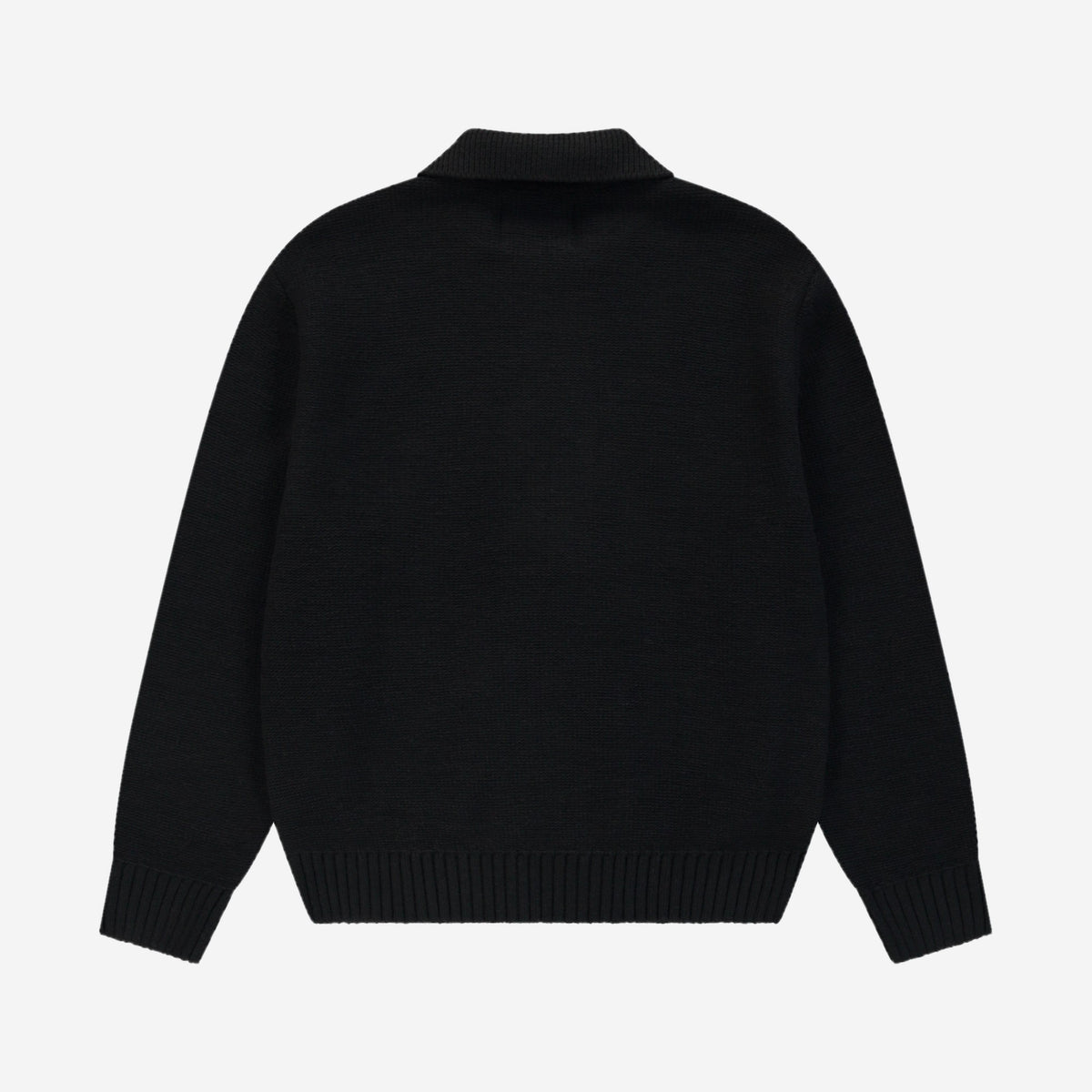 Arte Antwerp Stencil Zip Cardigan Black, vue de dos
