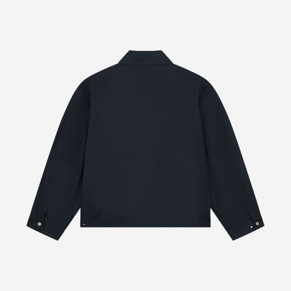 Arte Antwerp Canvas Atelier Jacket Navy, vue de dos