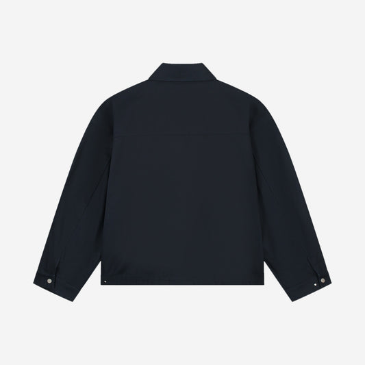 Arte Antwerp Canvas Atelier Jacket Navy, vue de dos