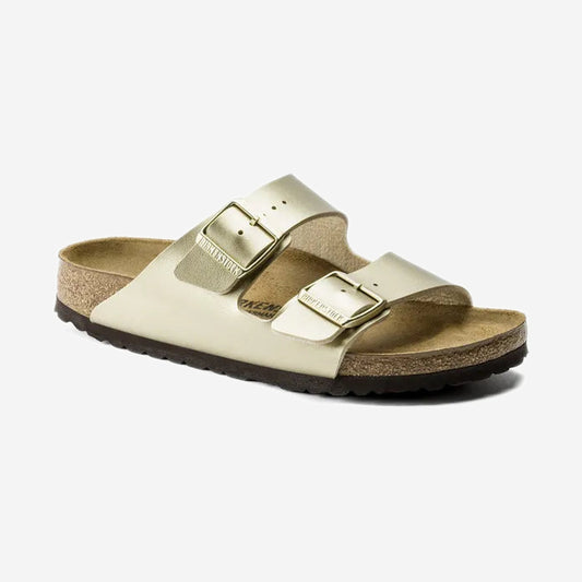 Birkenstock Arizona Gold, vue de profil