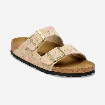 Birkenstock Arizona Sandcastle Flower Print, vue de profil