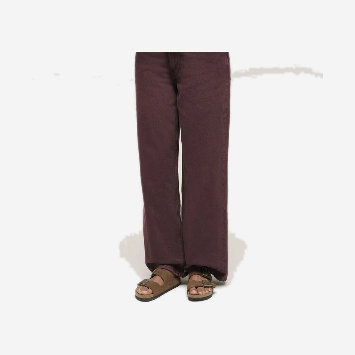Birkenstock Arizona SFB Dark Tea Tonal, vue de détail