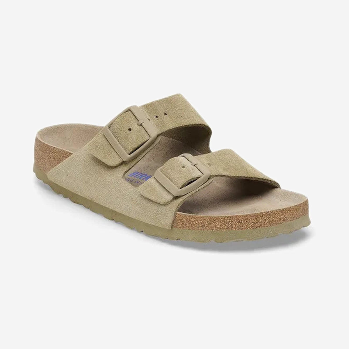 Birkenstock Arizona SFB Faded Khaki, vue de profil
