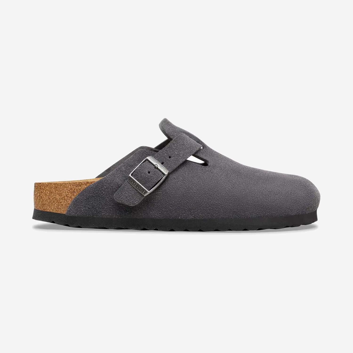 Birkenstock Boston Charcoal, sandale Boston, disponible chez For The Week à Ajaccio