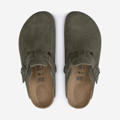 Birkenstock Boston Thyme, vue de trois-quarts