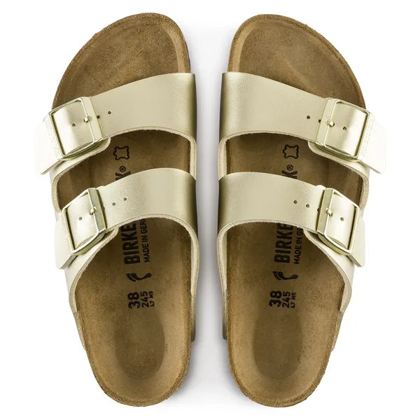 Birkenstock Arizona Gold  d'en haut