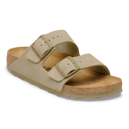 Birkenstock Arizona Faded Khaki de profil
