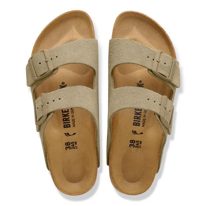 Birkenstock Arizona Faded Khaki d'en haut