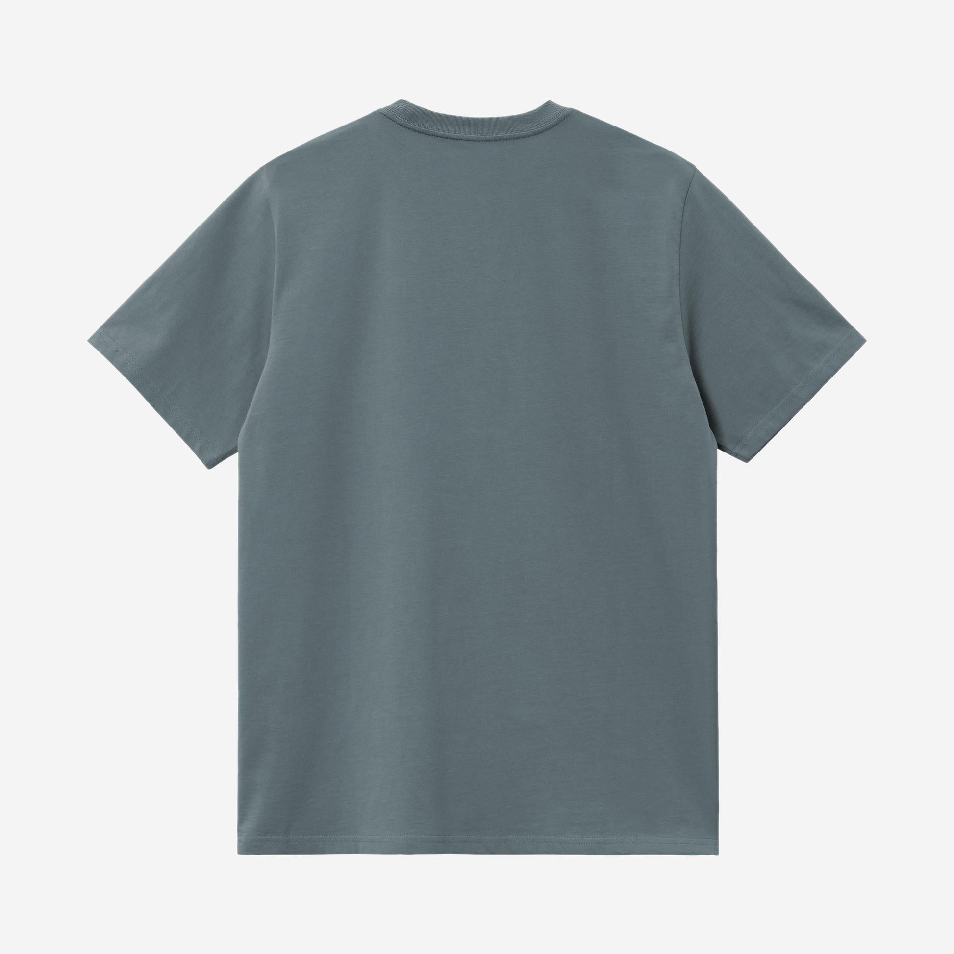 Carhartt WIP Chase Tshirt Cozy Blue, vue de face
